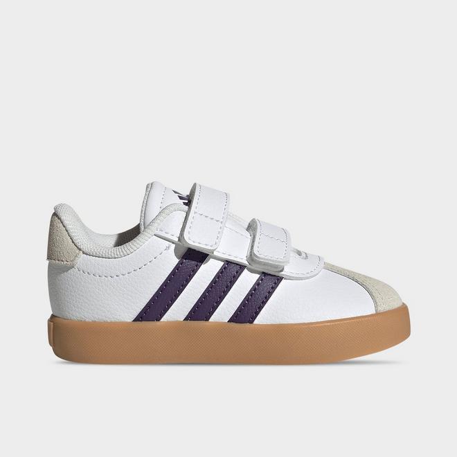 Kids' Toddler adidas VL Court 3.0 Hook-And-Loop Casual Shoes