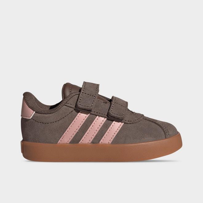 Kids' Toddler adidas VL Court 3.0 Hook-And-Loop Casual Shoes