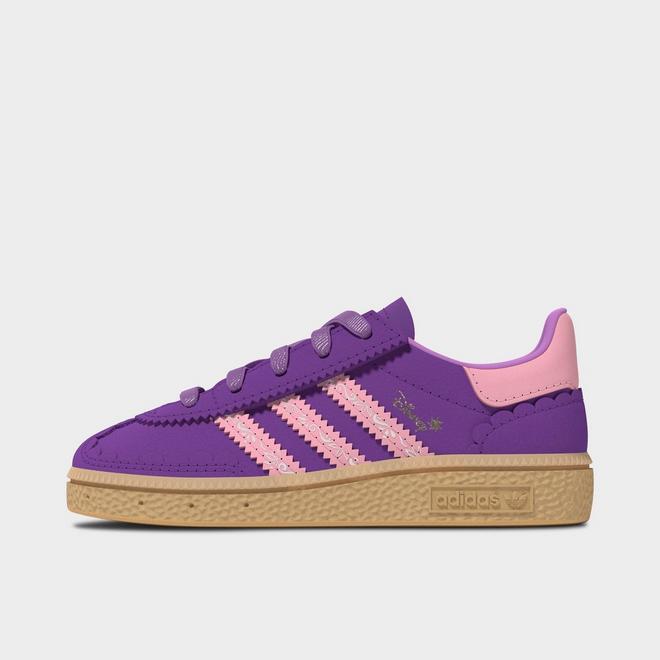 Girls' Toddler adidas Originals x Disney Princess Handball Spezial Comfort Closure Stretch Lace Casual Shoes