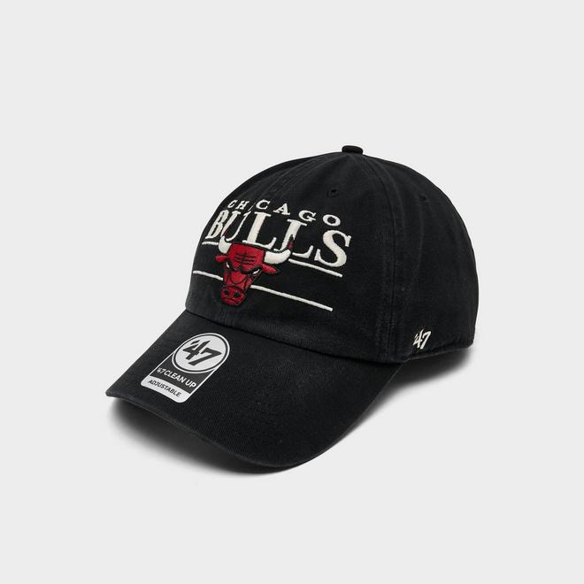 '47 Chicago Bulls NBA Team Name & Logo Clean Up Strapback Hat