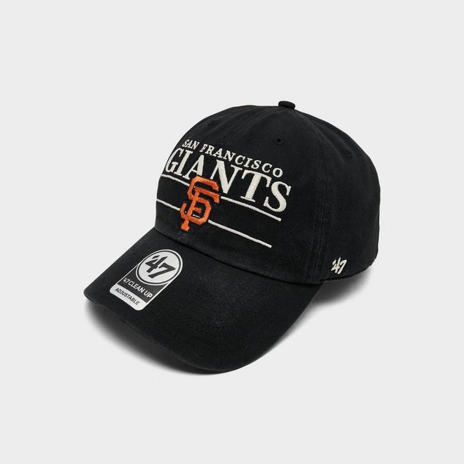 '47 San Francisco Giants MLB Team Name & Logo Clean Up Strapback Hat