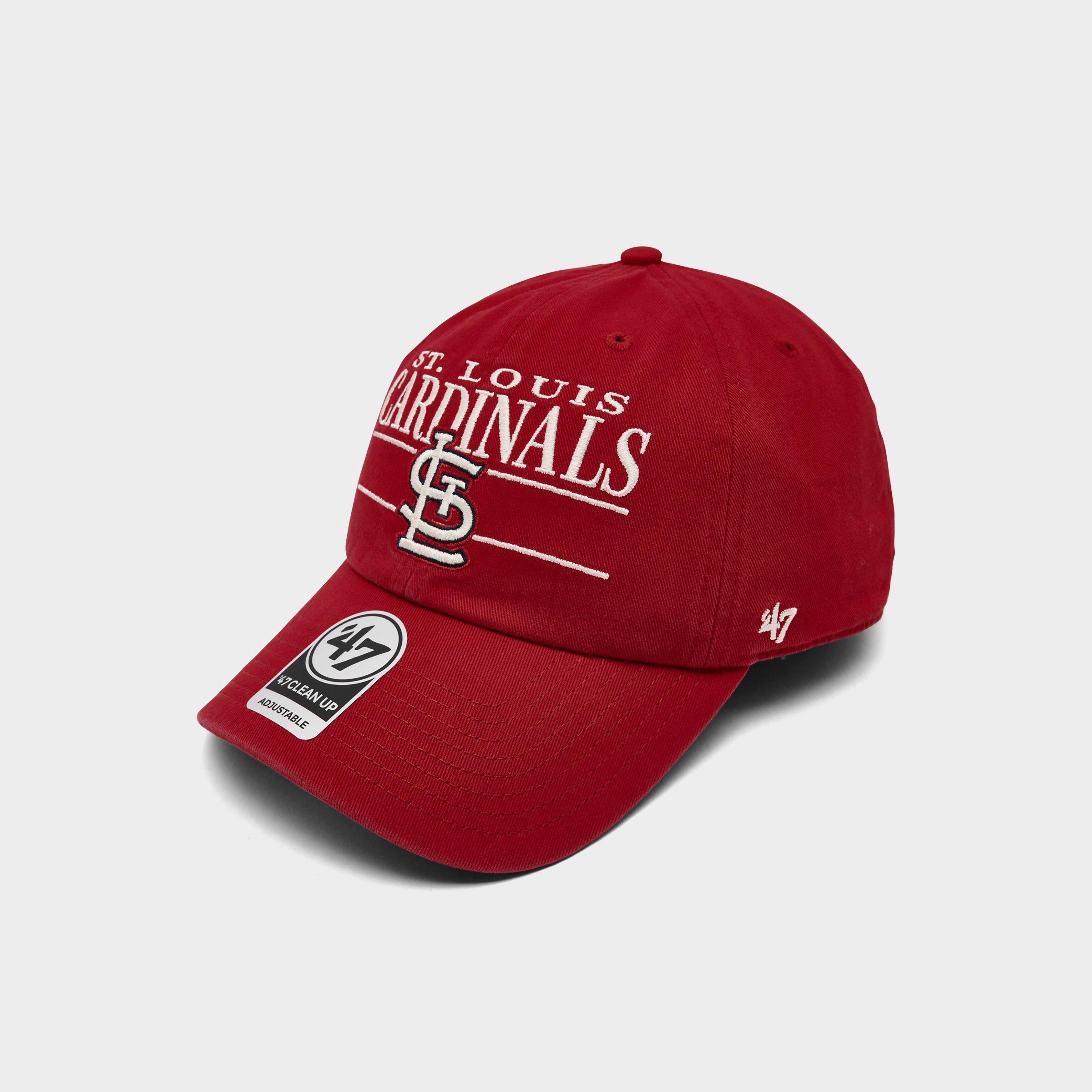 47 Brand '47 St. Louis Cardinals MLB Team Name & Logo Clean Up Strapback Hat