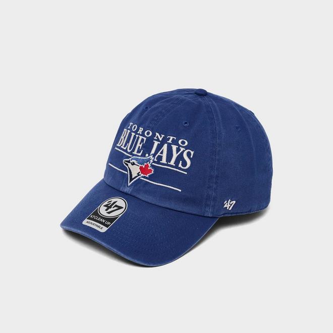 '47 Toronto Blue Jays MLB Team Name & Logo Clean Up Strapback Hat