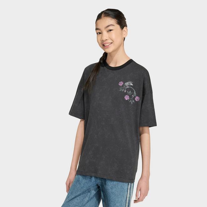 Girls' Big Kids' adidas Originals x Disney Villains Oversized Washed T-Shirt