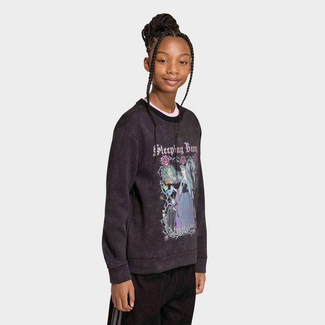 Girls' Big Kids' adidas Originals x Disney Villains Loose Washed Sweatshirt