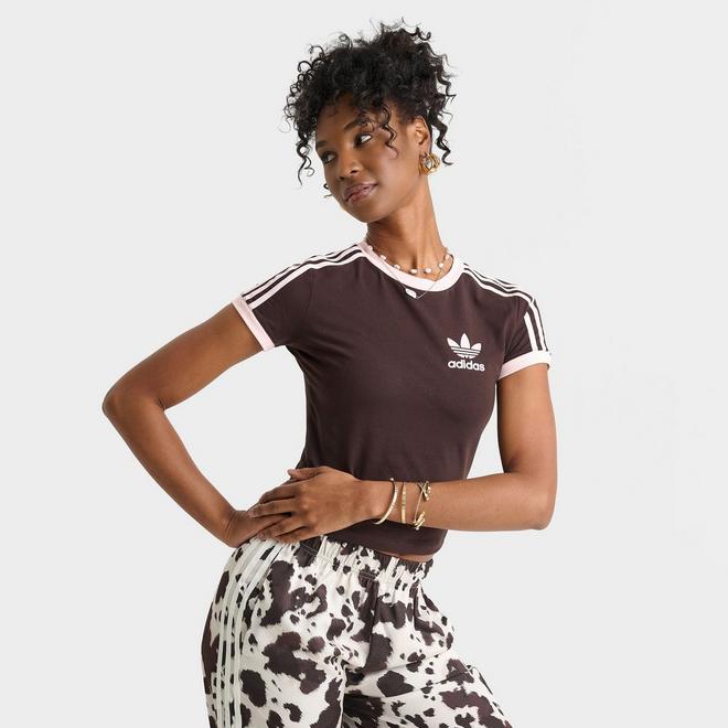 Women's adidas Originals adicolor 3-Stripes Baby T-Shirt