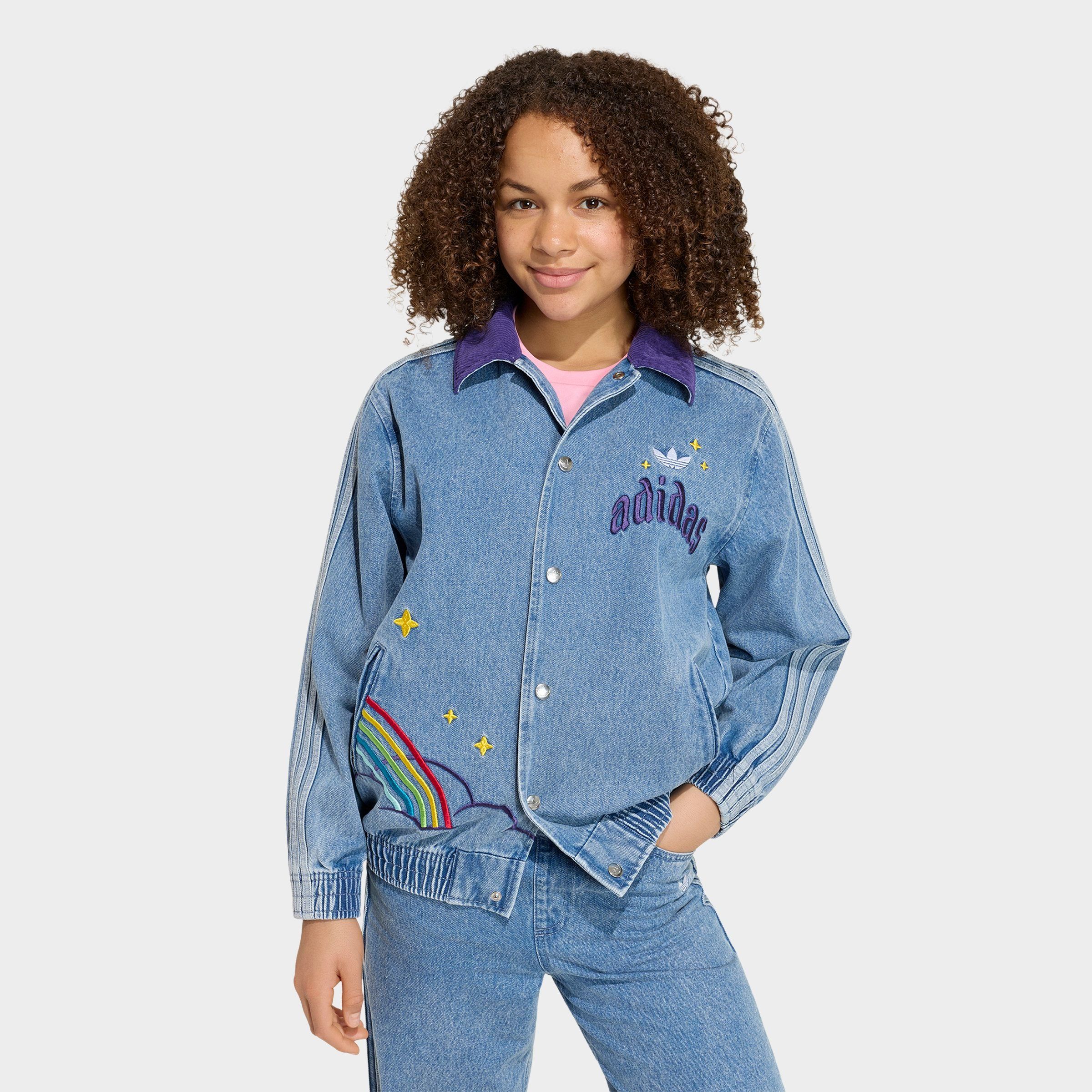 adidas Girls' Big Kids Originals x Care Bears Loose College Jacket