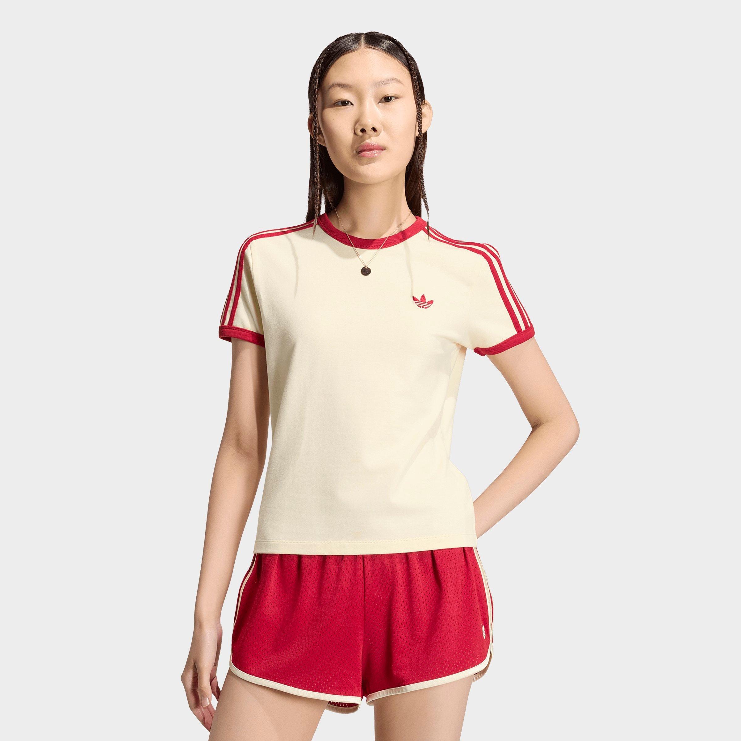 adidas Women's Originals 3-Stripes Slim T-Shirt