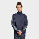 Men's adidas Originals Firebird Adicolor Raw Denim Full-Zip Track