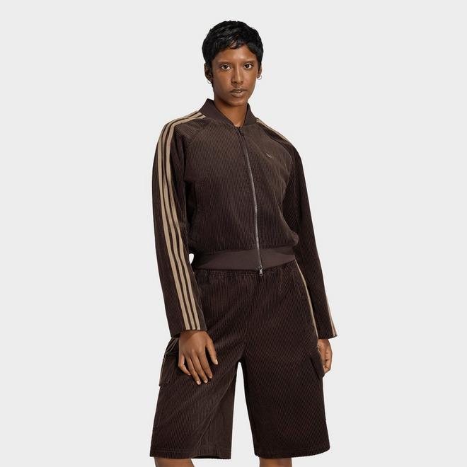Womens adidas Originals Corduroy SST Oversized Track Top