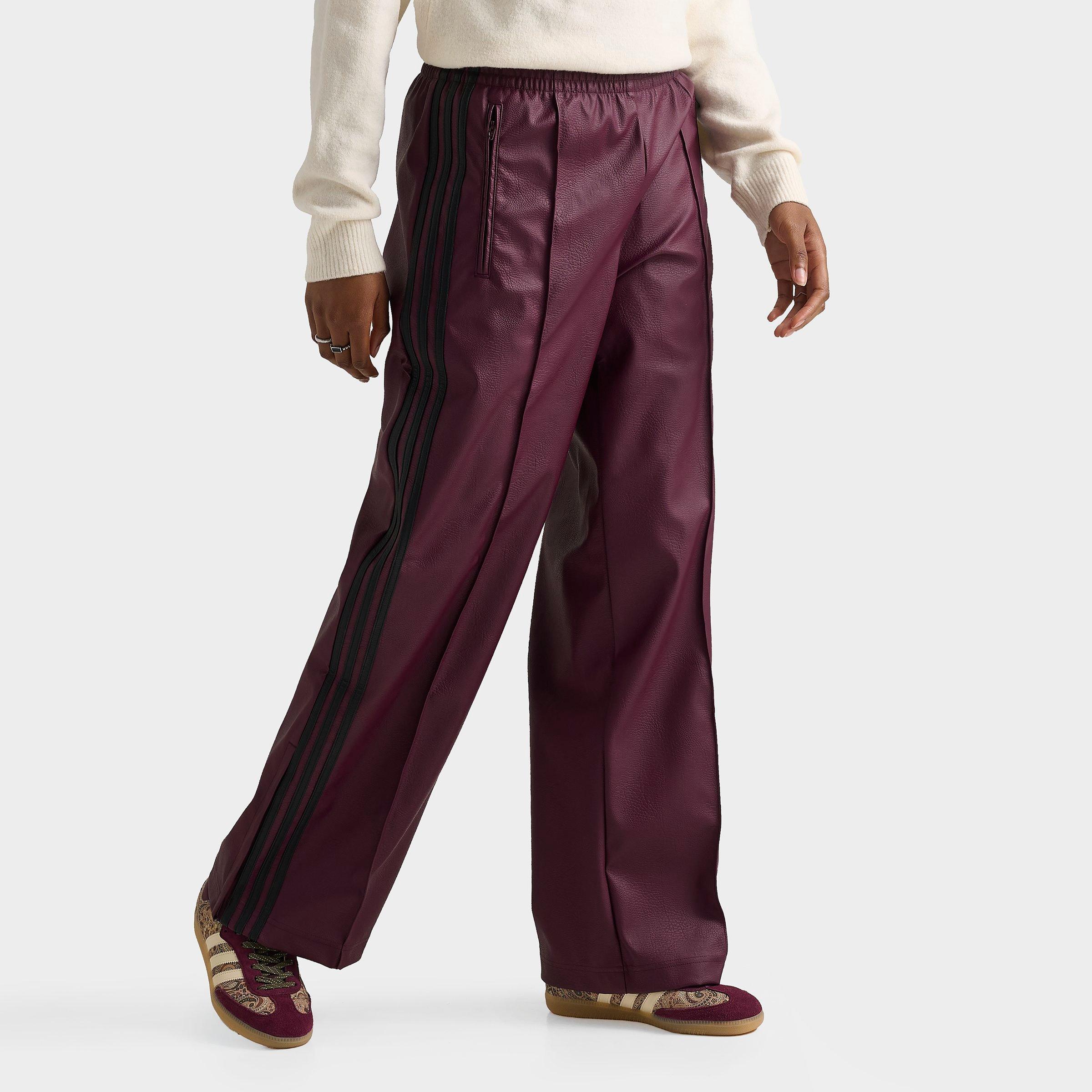 adidas Women's Originals Firebird Loose Pleather Pants