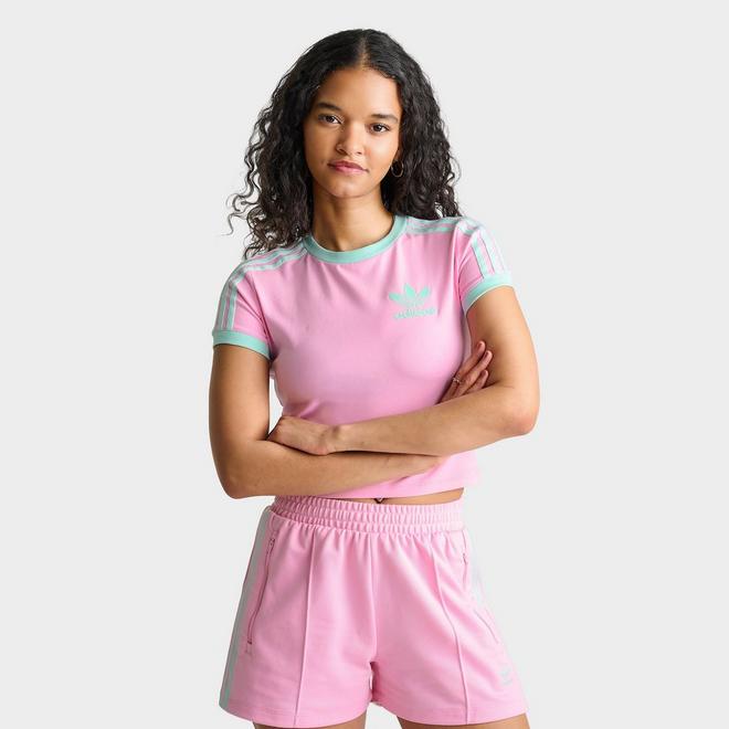 Women's adidas Originals adicolor 3-Stripes Baby T-Shirt