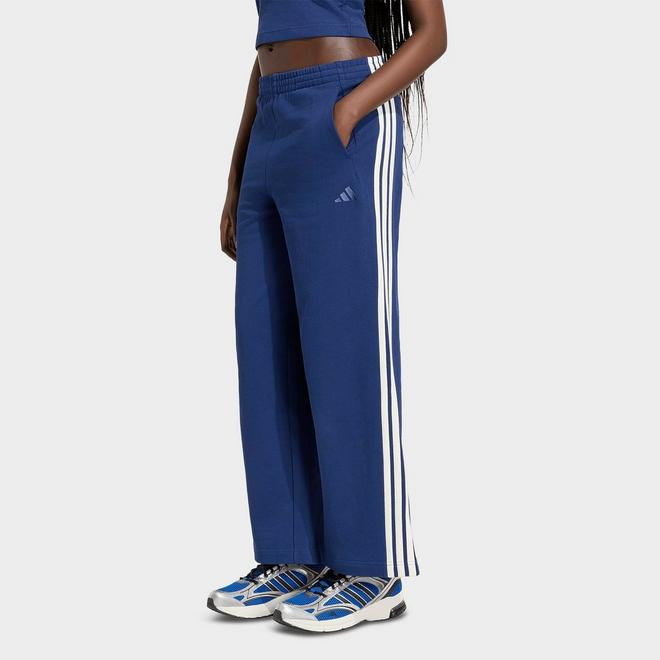 Women's adidas Kit 3-Stripes Wide Pants