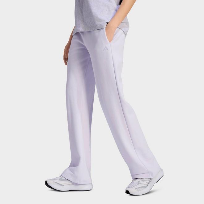 Women's adidas Sportswear Essentials Small Logo Feel Cozy Open-Hem Pants