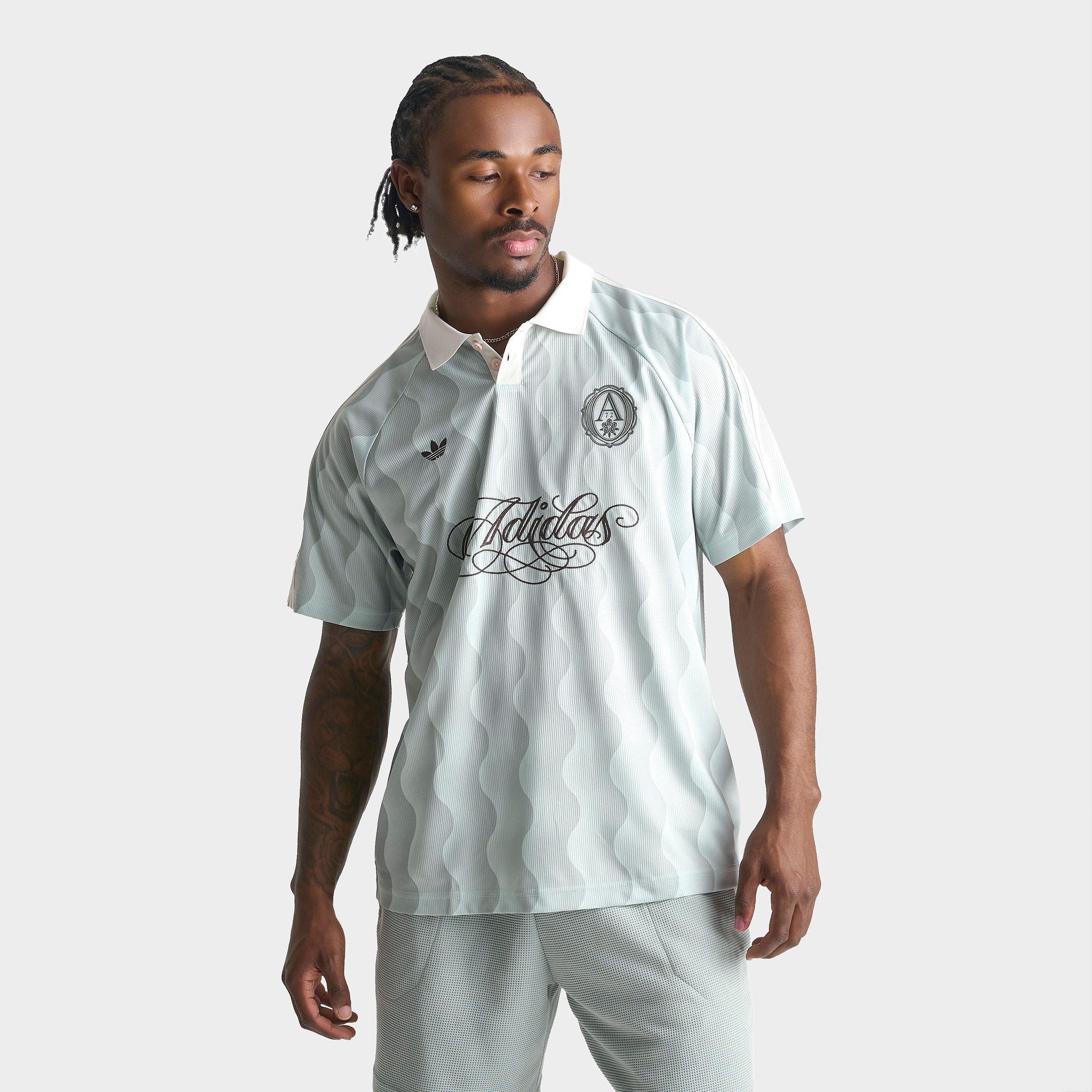 adidas Men's Originals Summer Glow Jersey in Wonder Sage Size: XL