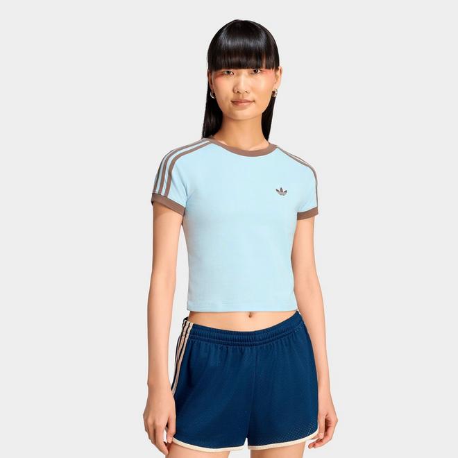 Women's adidas Originals adicolor 3-Stripes Baby T-Shirt
