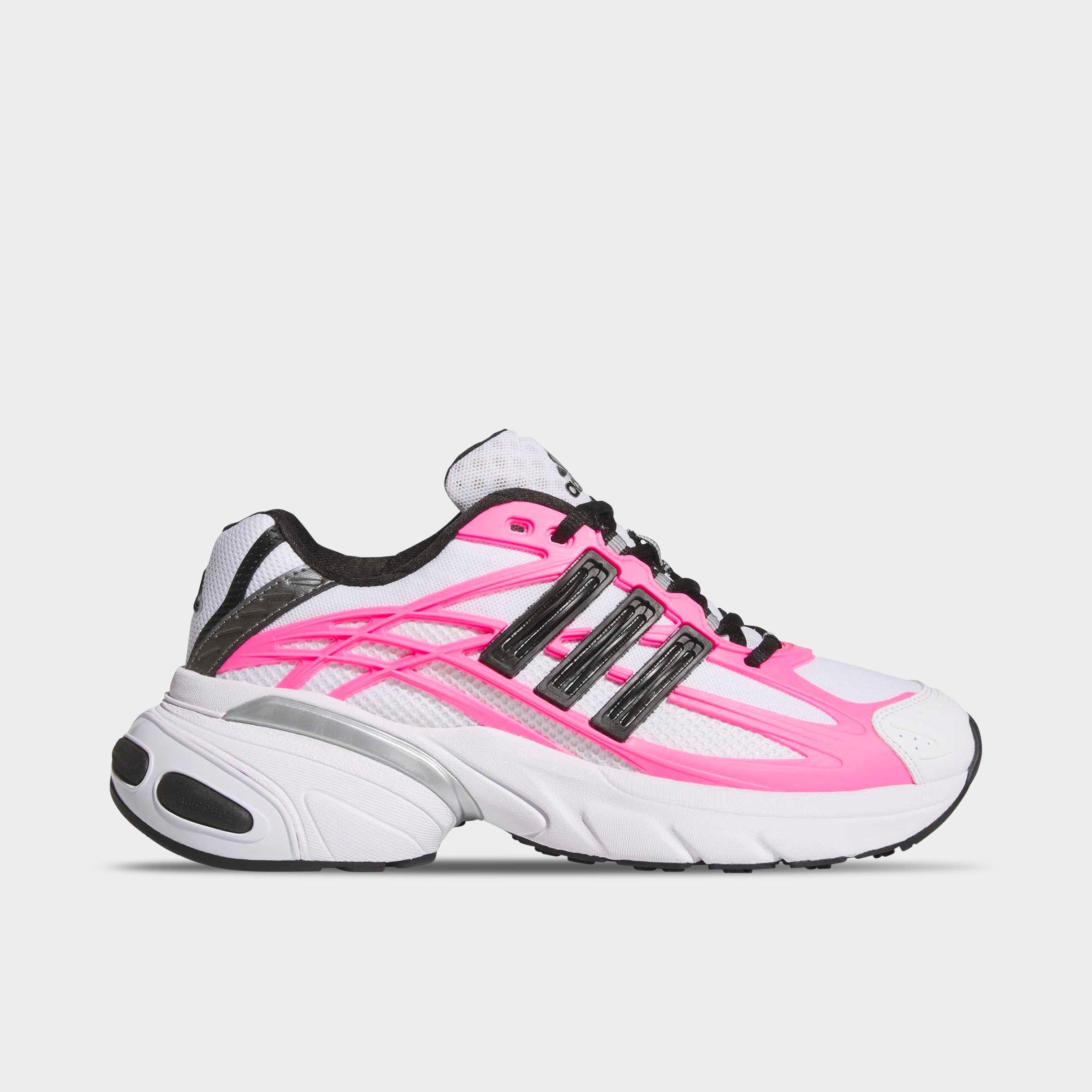 adidas Women's Adistar XLG 2.0 Casual Shoes in Lucid Pink/Core Black/Silver Metallic Size: 6.5
