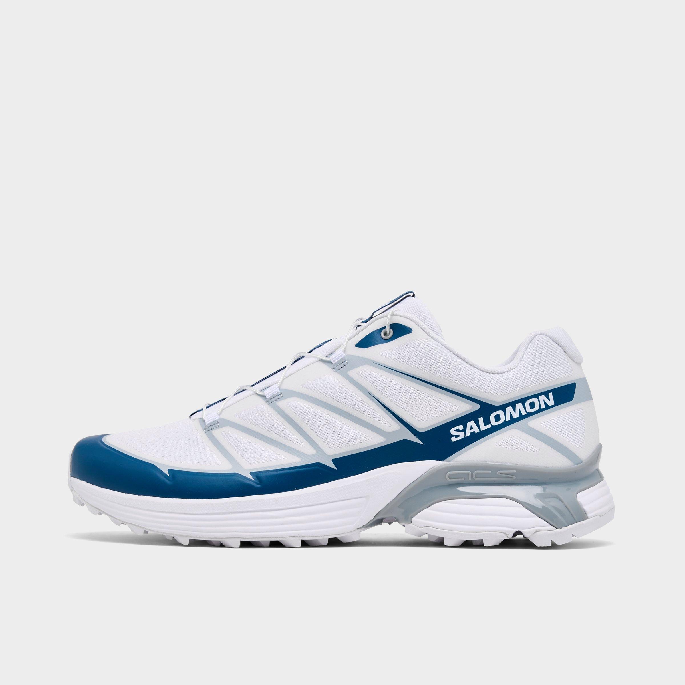 Salomon Men's XT-Pathway 2 Casual Shoes in White/Poseidon/Quarry Size: 7.5