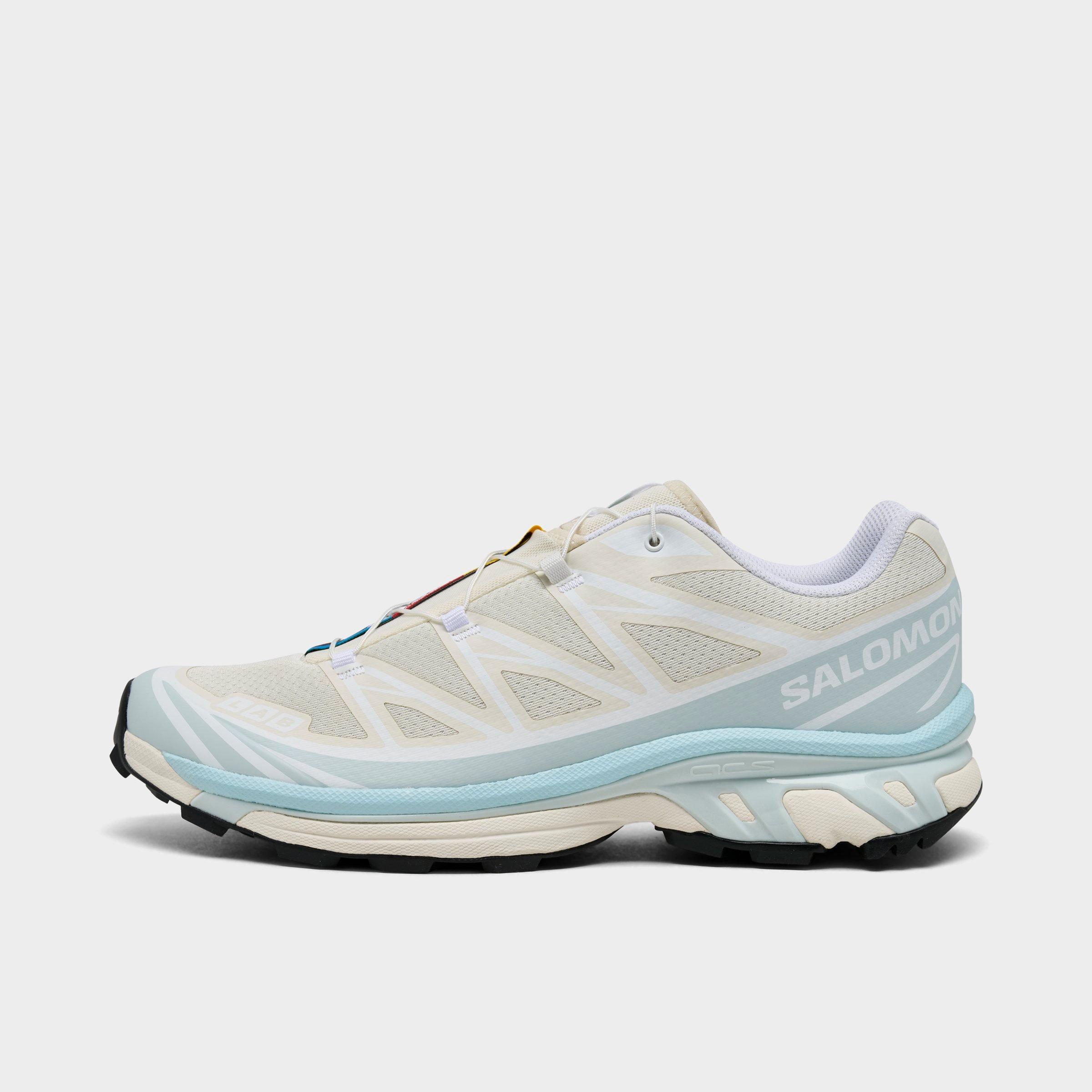 Salomon Men's XT-6 Casual Shoes in Vanilla Ice/Ballad Blue/Iced Aqua Size: 7.5
