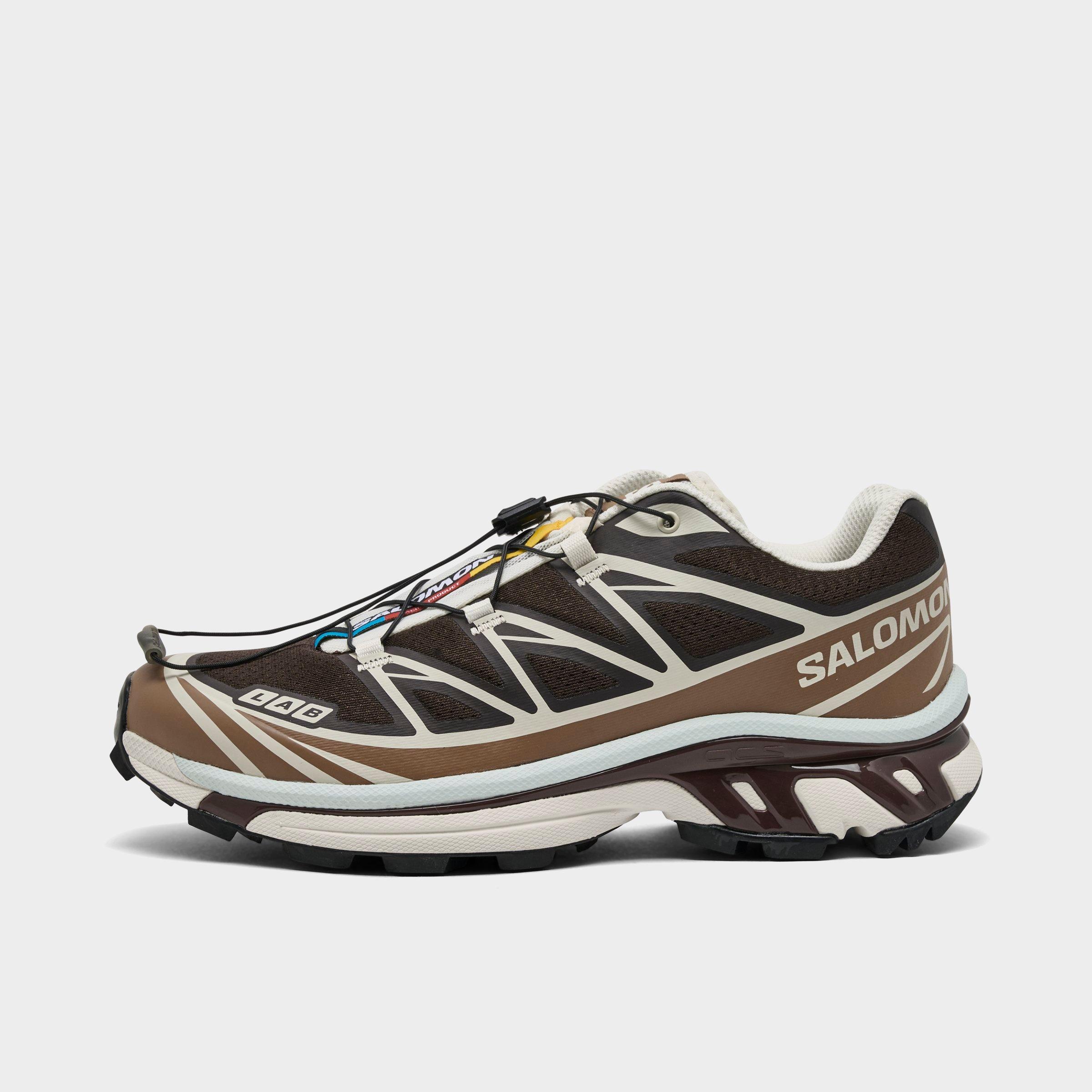 Salomon Women's XT-6 Casual Shoes in Black Coffee/Burro Size: 7.5