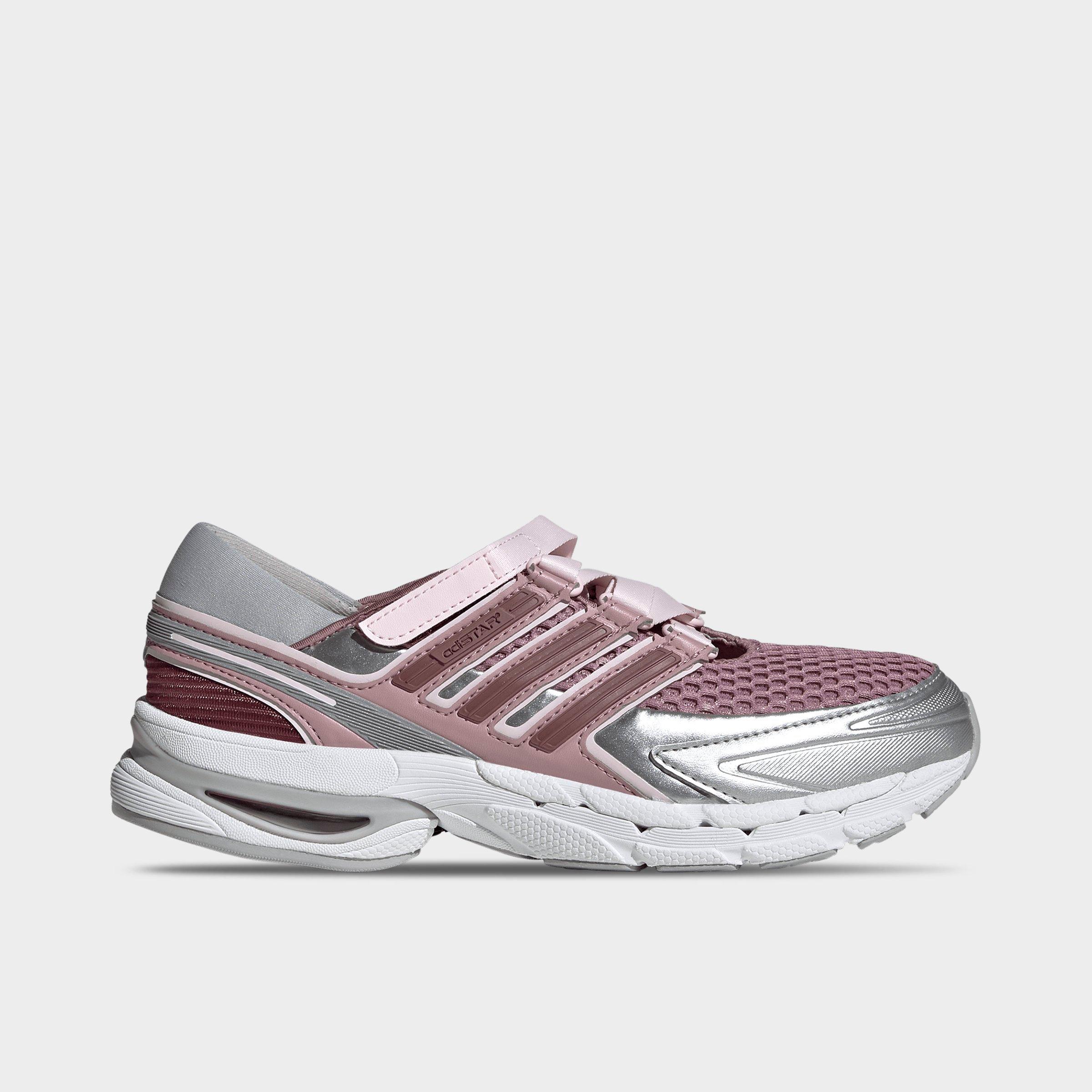 adidas Women's Adistar Control 5 Mary Jane Casual Shoes in Magic Mauve/Burgundy/Distilled Pink Size: 5.0