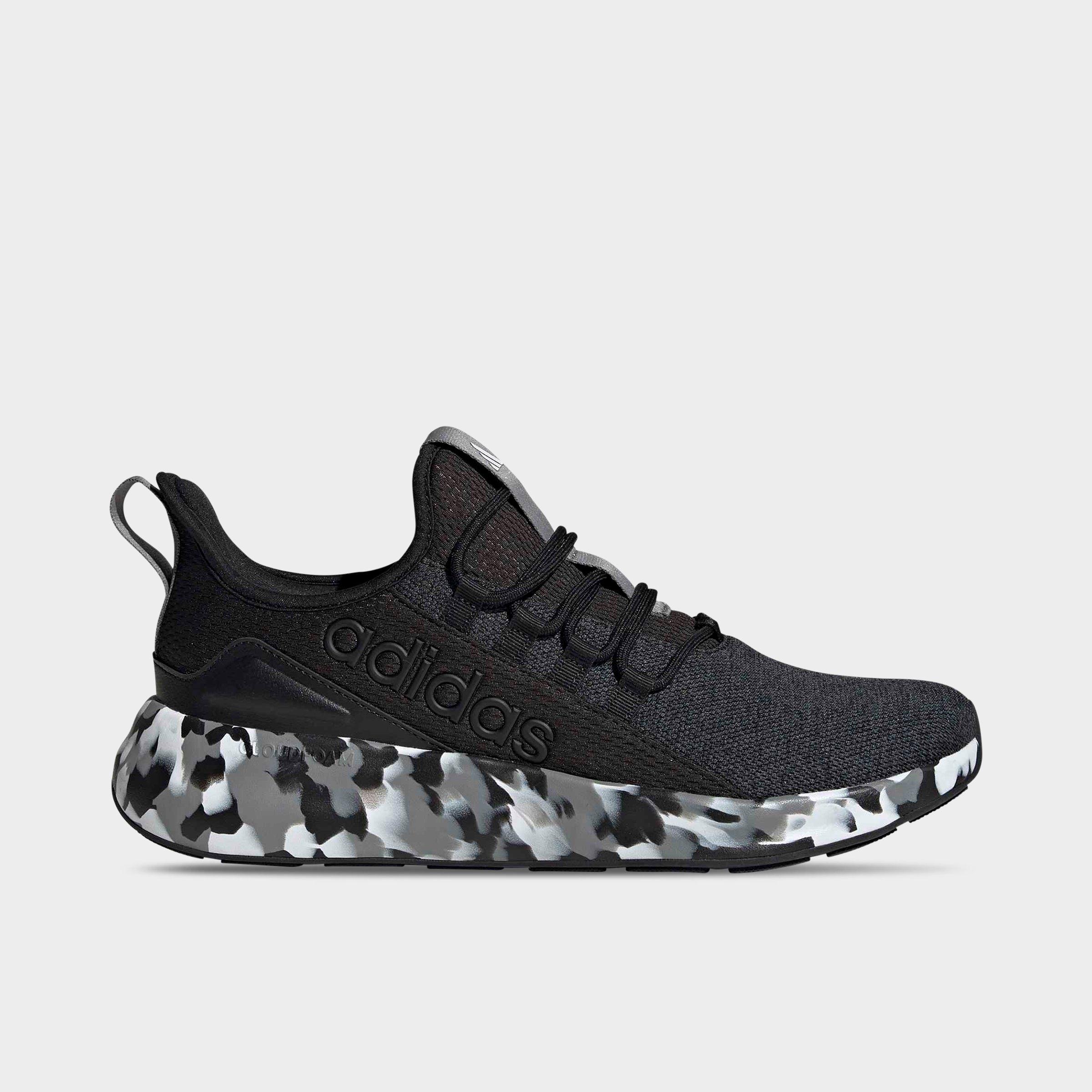 adidas Men's Lite Racer Adapt 8.0 Casual Shoes in Core Black/Grey/Carbon Size: 12.0