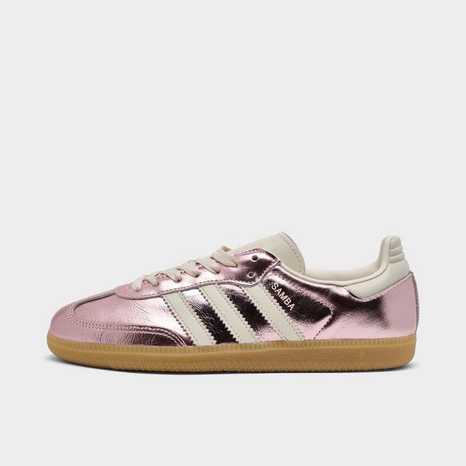 Women's adidas Originals Samba OG Metallic Leather Casual Shoes