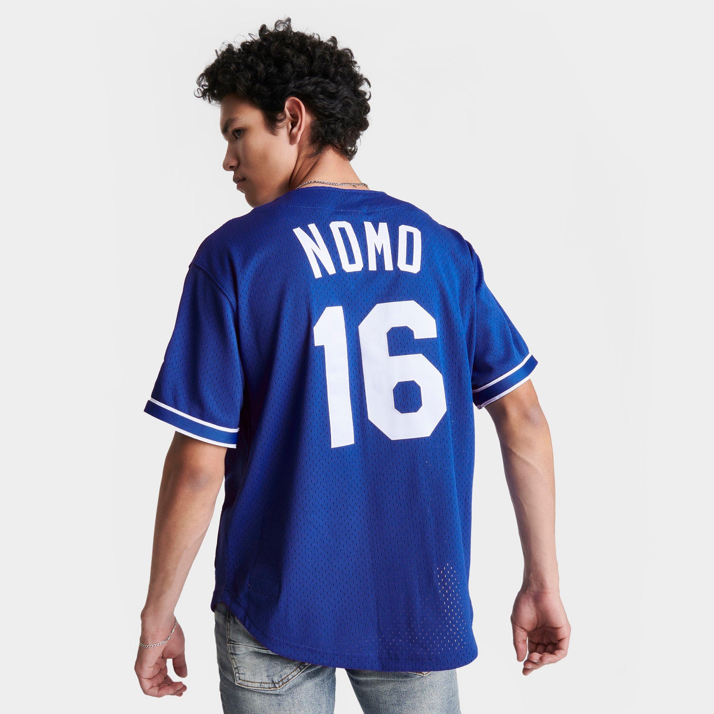 Men's Los Angeles Dodgers Hideo Nomo Mitchell & Ness White