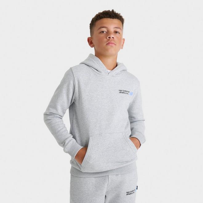 Big Kids' New Balance Athletics Flying NB Fleece Pullover Hoodie