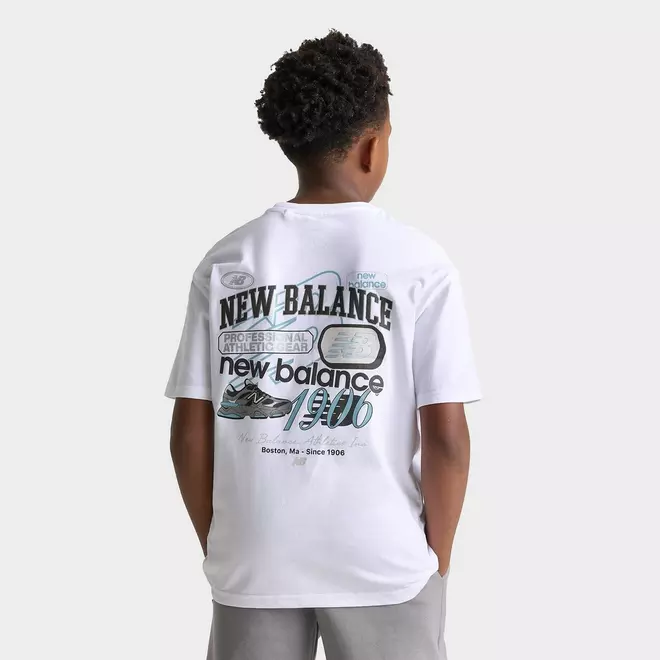 Bid Kids' New Balance 1906 Multi Logo T-Shirt