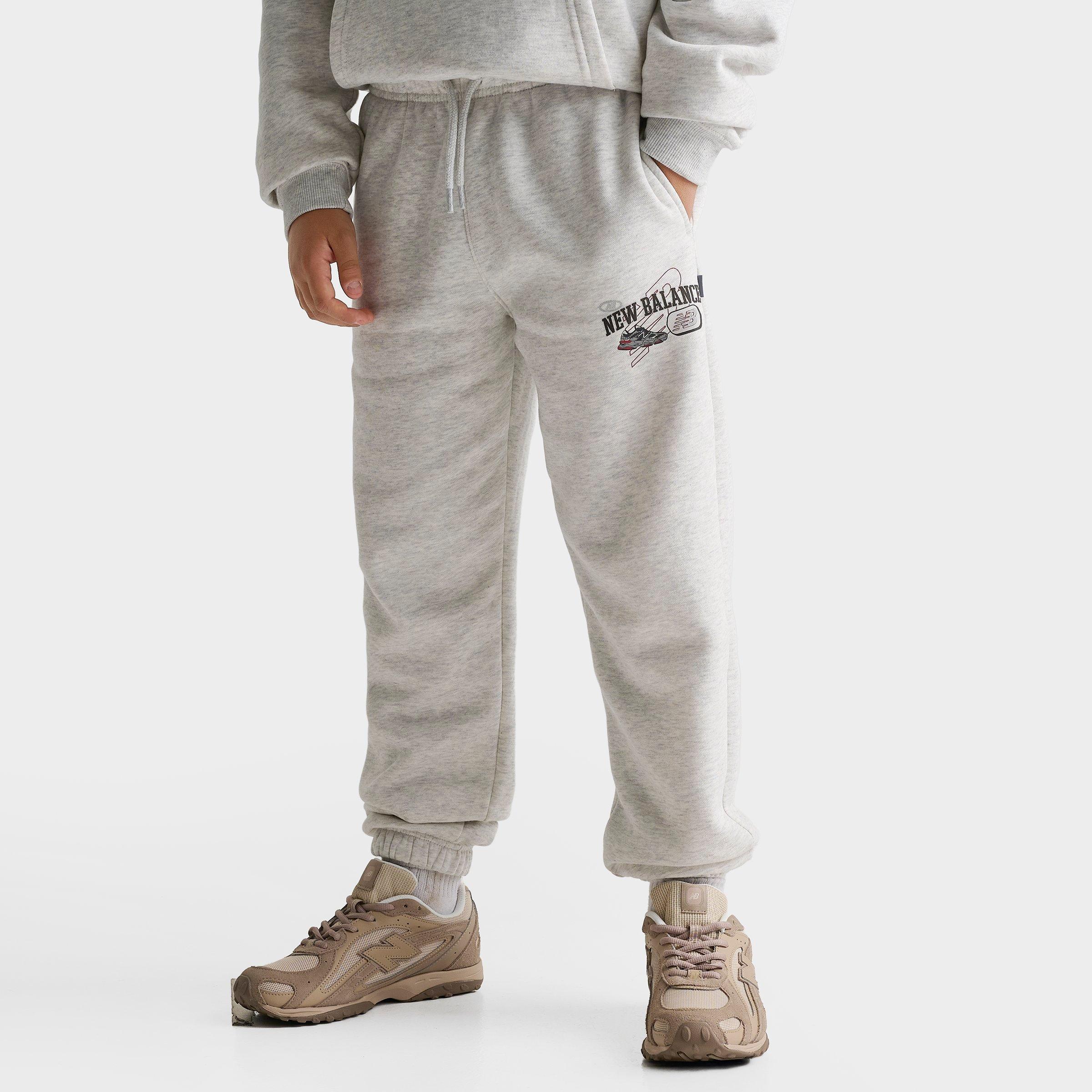 New Balance Big Kids Multi Logo Jogger Pants