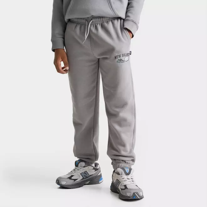 Big Kids' New Balance Multi Logo Jogger Pants