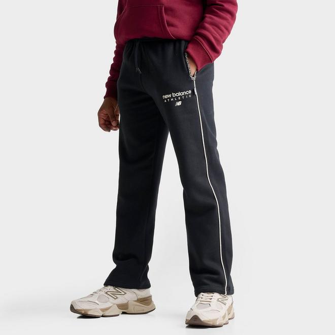 Big Kids' New Balance Piped Open Hem Sweatpants