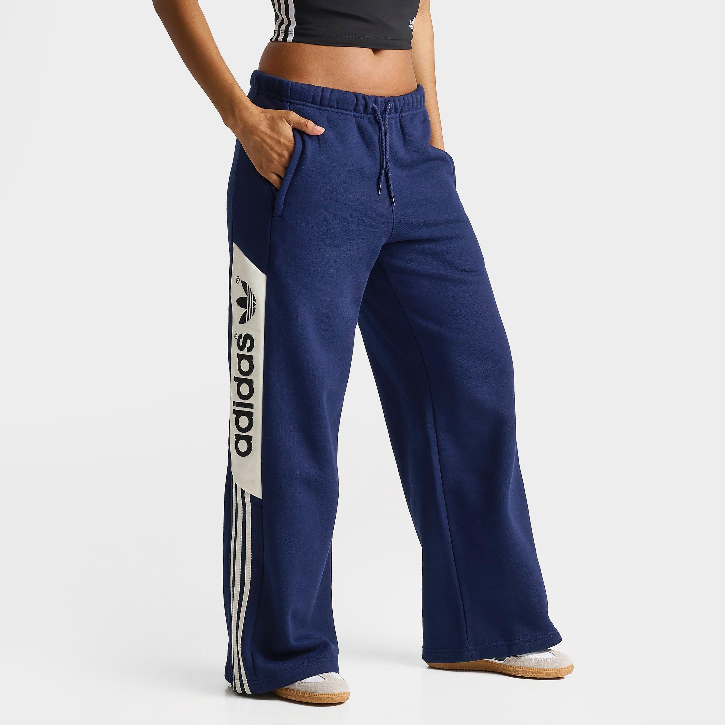 adidas Women's Originals adiSignature NY Wide-Leg Sweatpants