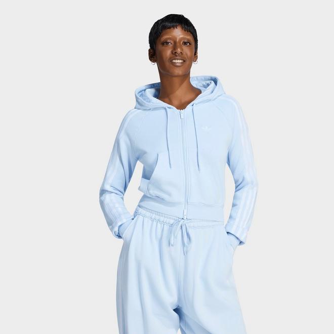 Women's adidas Originals Graphic Short Front Zip Track Top