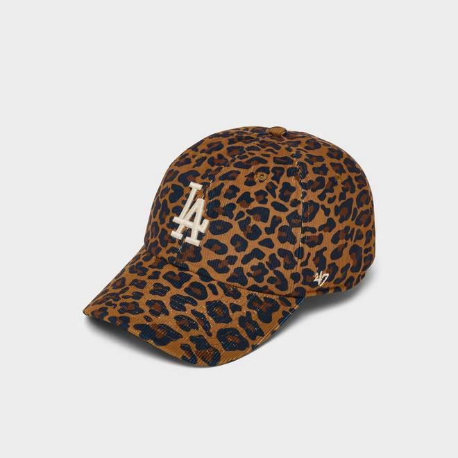 '47 Los Angeles Dodgers MLB Leopard Corduroy HITCH Strapback Hat