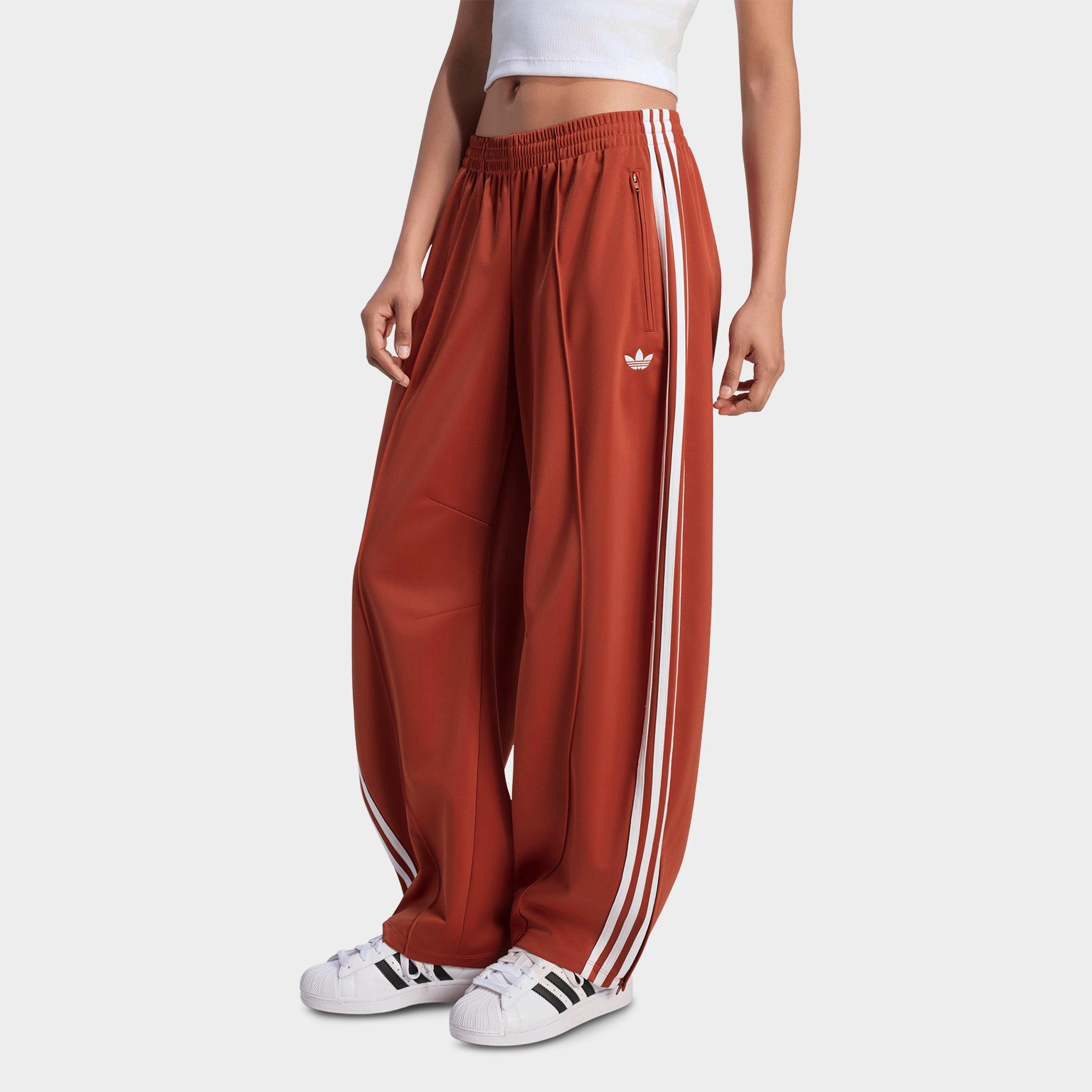 adidas Women's Originals Firebird Barrel Pants in Vermillion Size: Medium