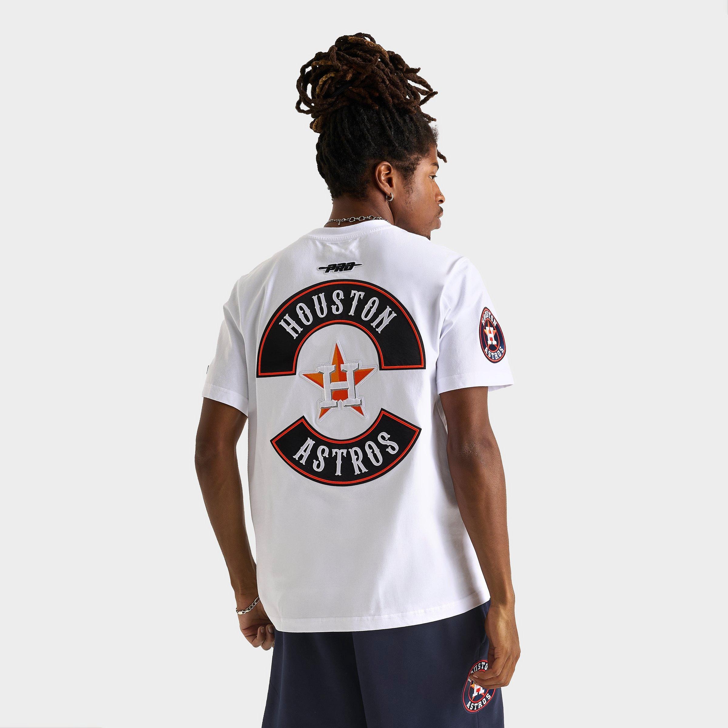 Pro Standard Men's Houston Astros MLB Born For Sport T-Shirt in White Size: Small