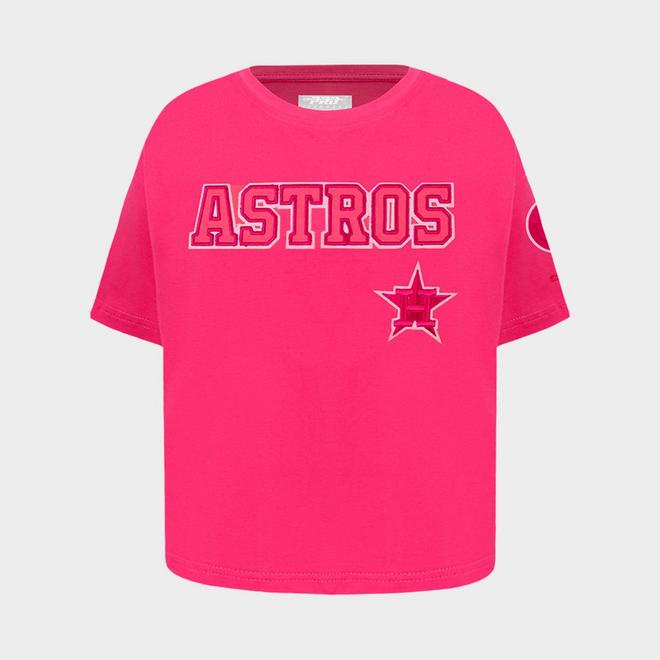 Girls' Big Kids' Pro Standard Houston Astros MLB Boxy T-Shirt
