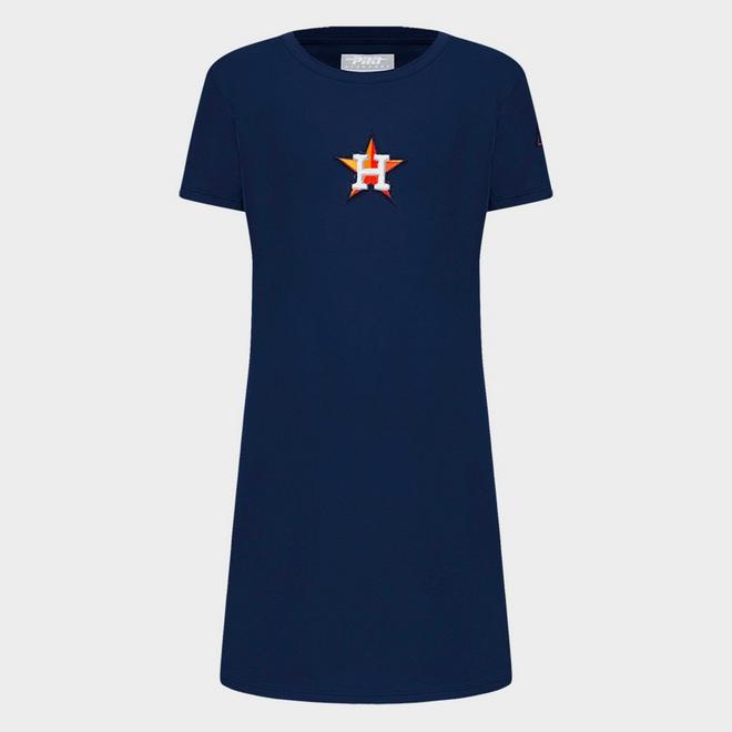 Girls' Big Kids' Pro Standard Houston Astros MLB Classic T-Shirt Dress