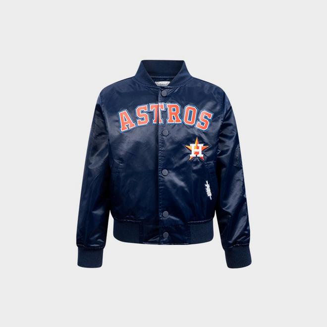 Little Kids' Pro Standard Houston Astros MLB Classic Satin Jacket