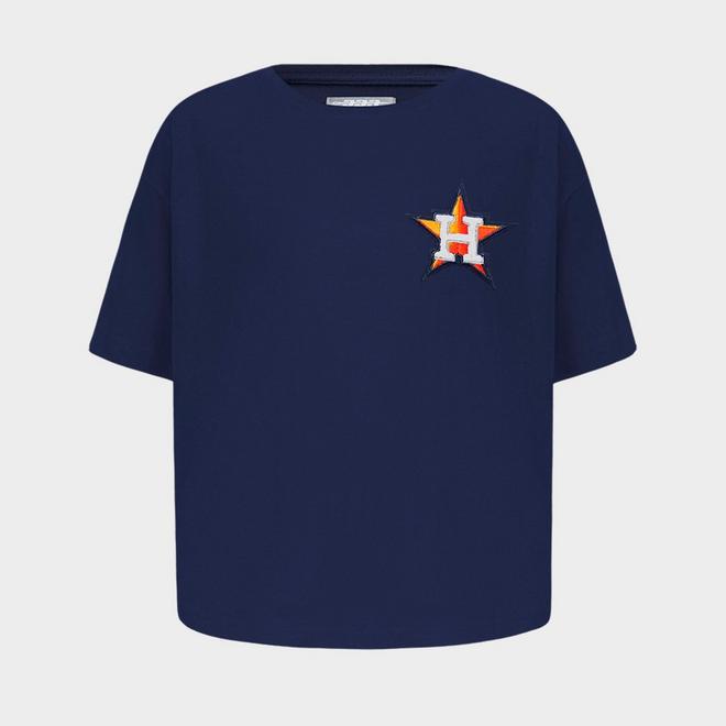 Girls' Little Kids' Pro Standard Houston Astros MLB Classic Boxy T-Shirt