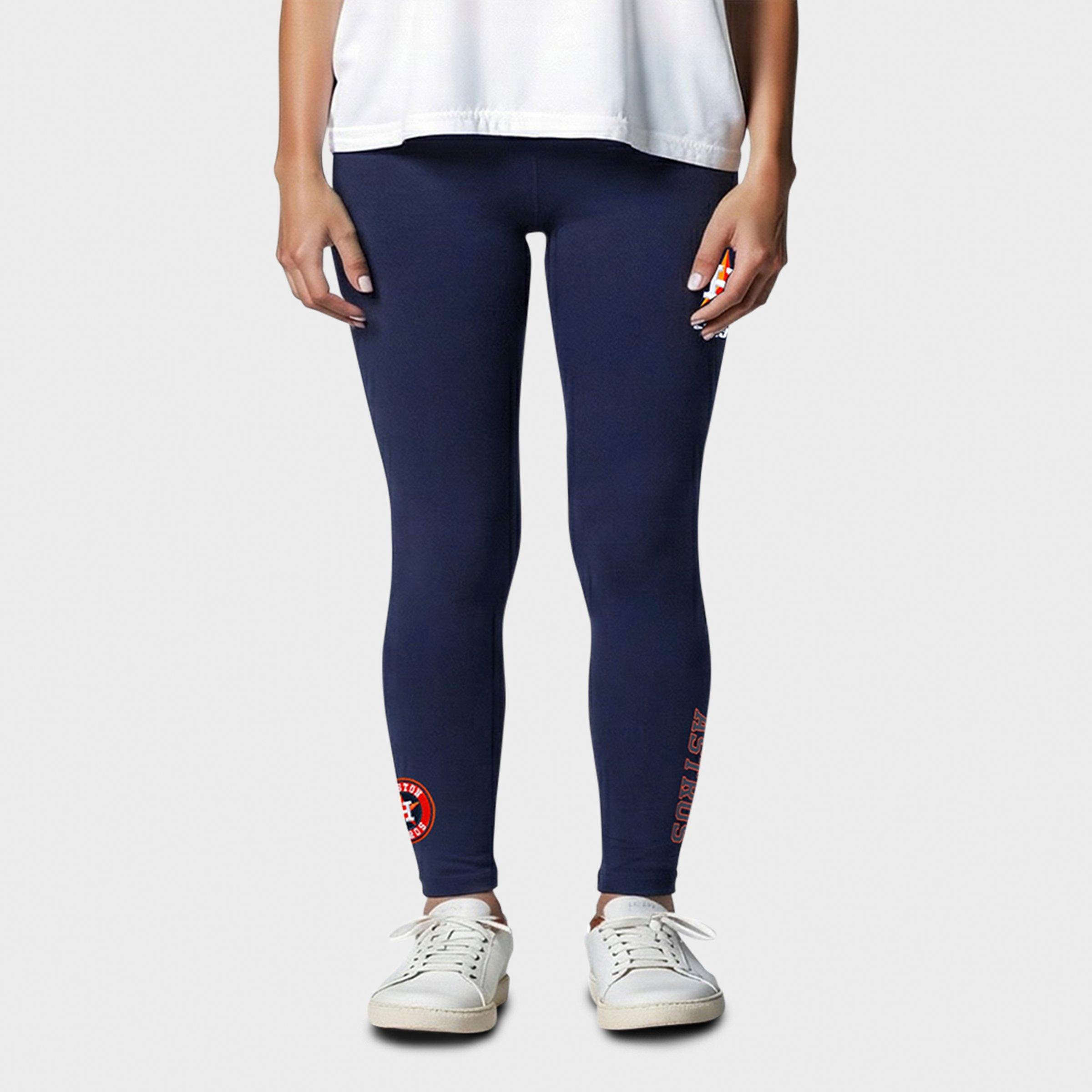 Pro Standard Girls' Little Kids Houston Astros MLB Classic Leggings