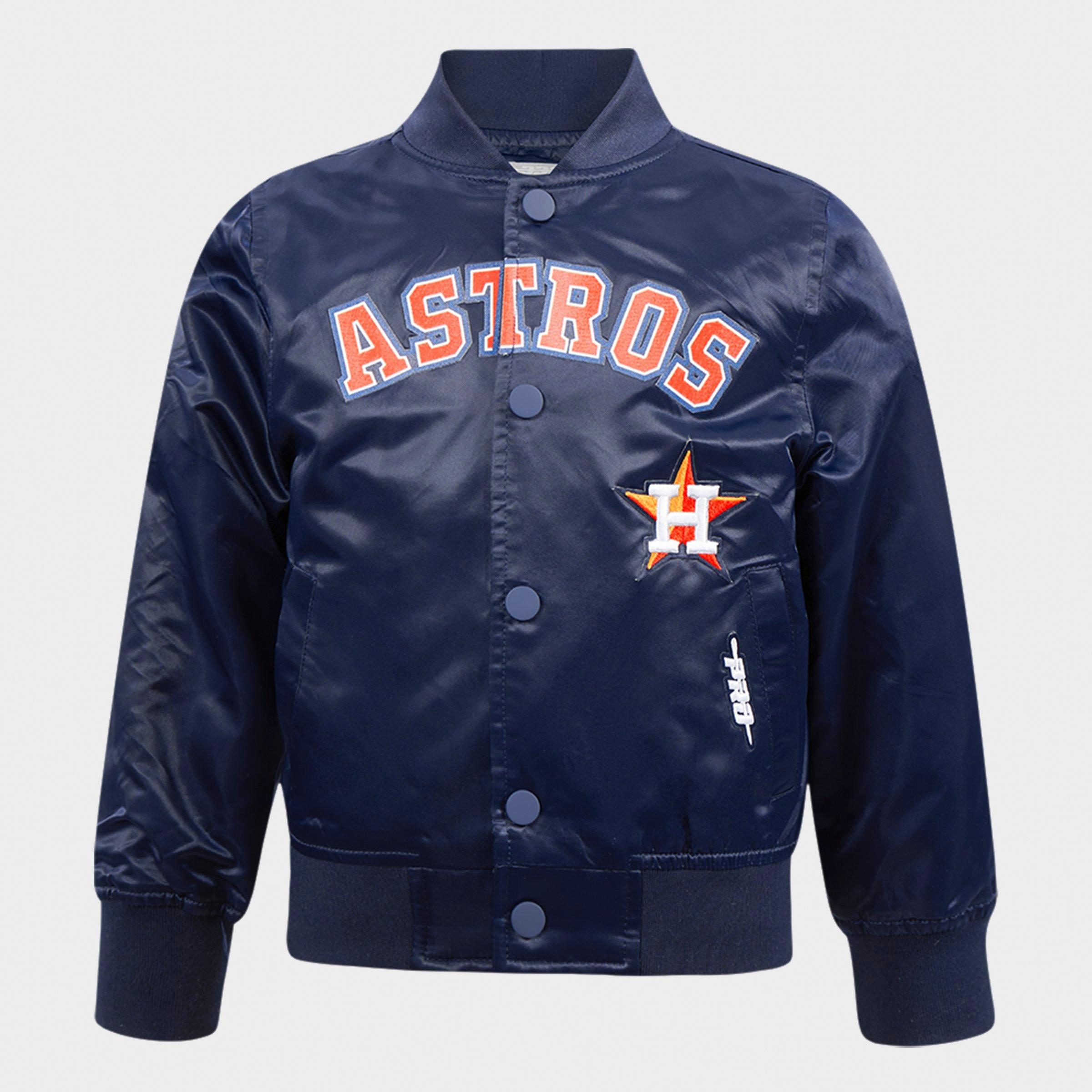 Pro Standard Kids Toddler Houston Astros MLB Satin Jacket
