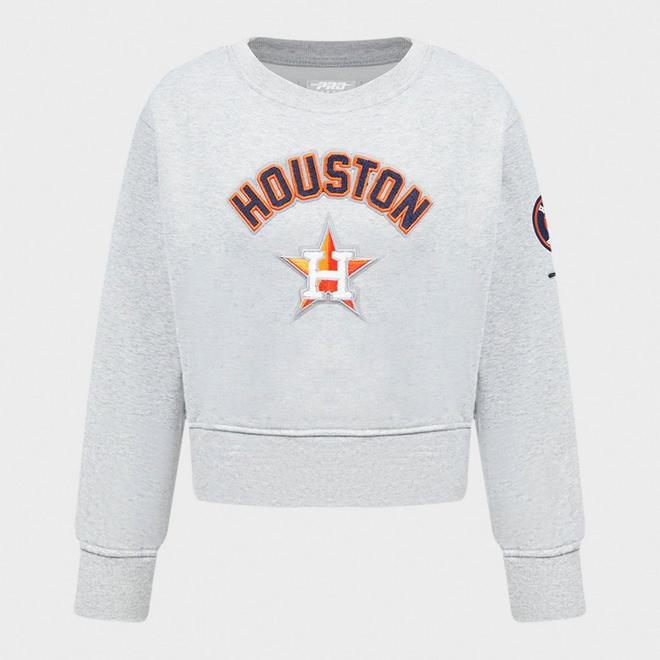 Girls' Toddler Pro Standard Houston Astros MLB Classic Fleece Crewneck Sweatshirt
