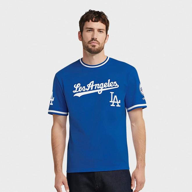 Men's Pro Standard Los Angeles Dodgers MLB Classic Chenille T-Shirt