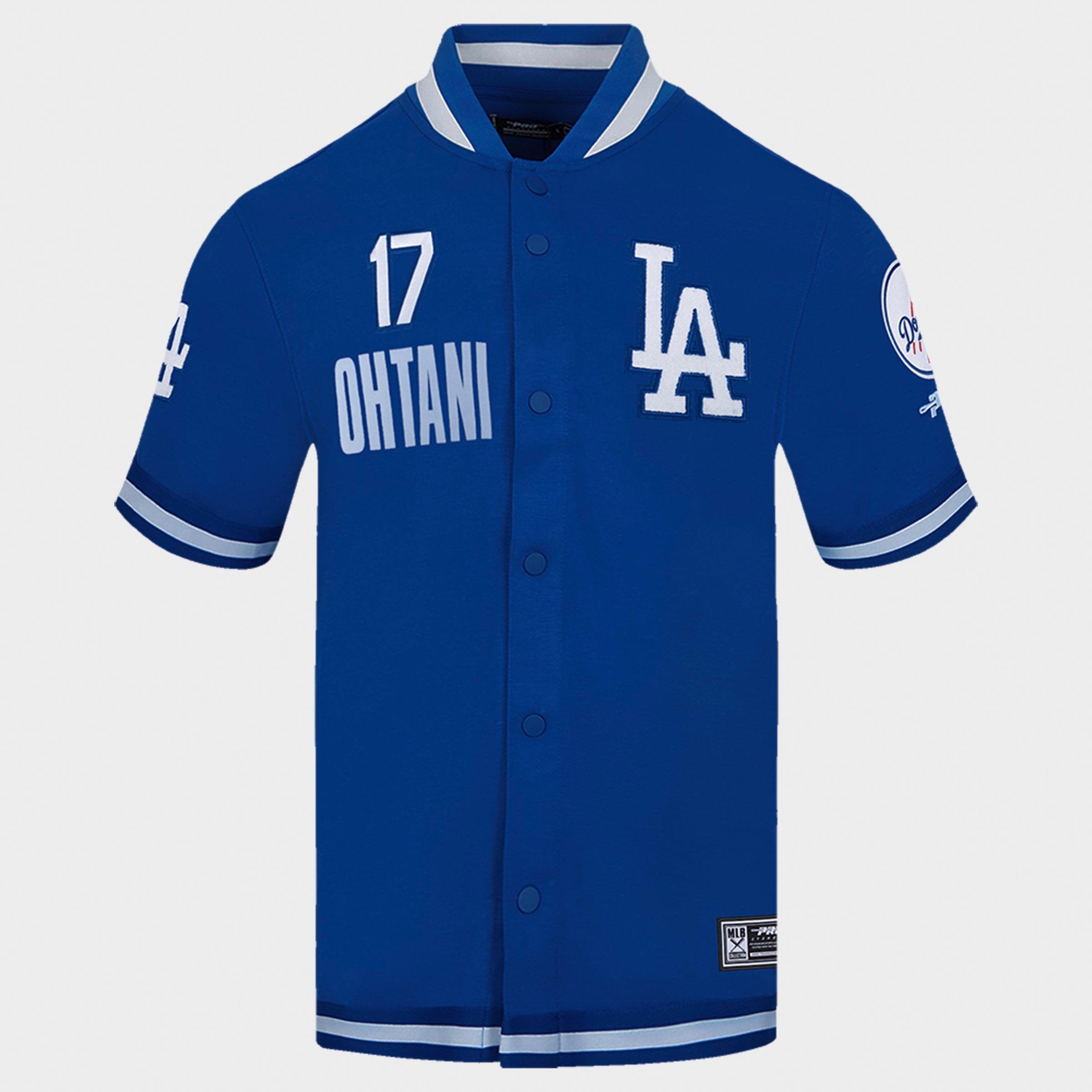 Pro Standard Men's Shohei Ohtani Los Angeles Dodgers MLB Classic Warm-Up Jersey in Dodger Blue Size: Large