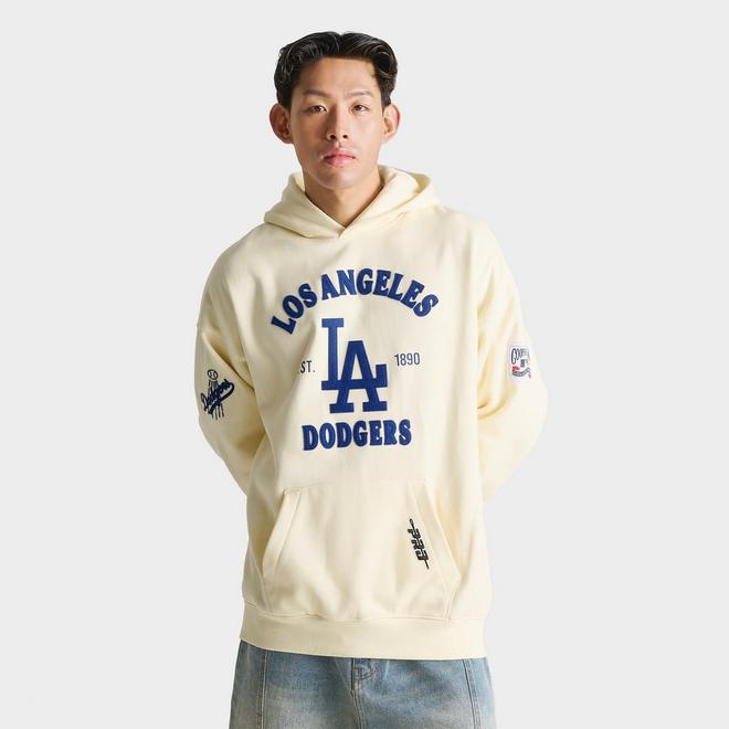 Men's Pro Standard Los Angeles Dodgers MLB First Team Fleece Crewneck Sweatshirt