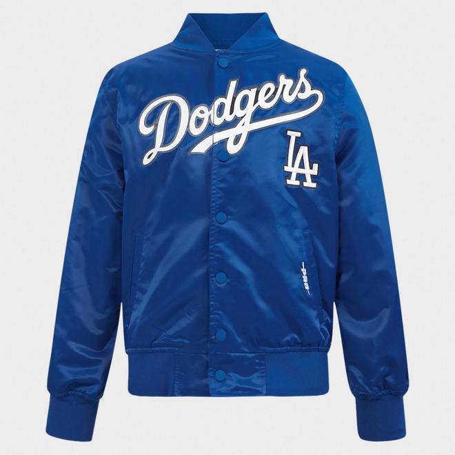Big Kids' Pro Standard Los Angeles Dodgers MLB Classic Satin Jacket