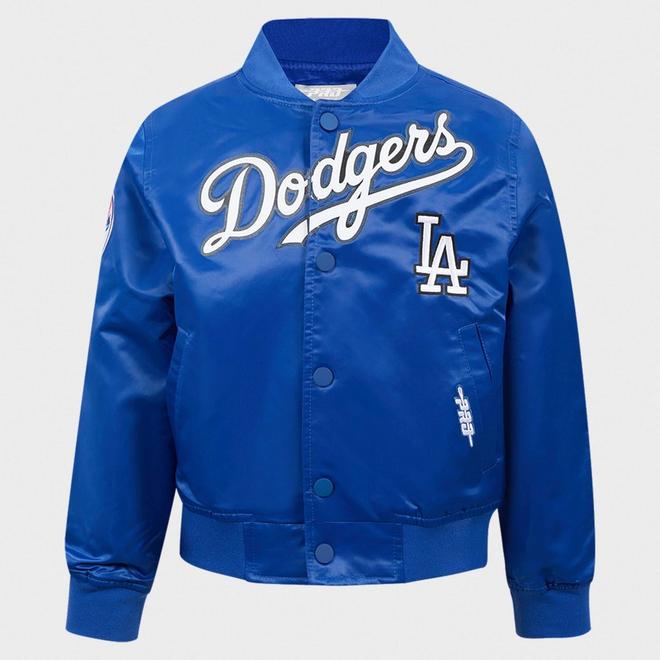 Little Kids' Pro Standard Los Angeles Dodgers MLB Classic Satin Jacket